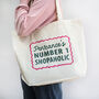 Personalised 'Shopaholic' Tote Bag, thumbnail 2 of 3
