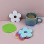 Cute Colourful Daisy Coaster, thumbnail 1 of 11