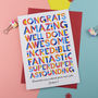 Congratulations For All Occasions Card, thumbnail 4 of 4