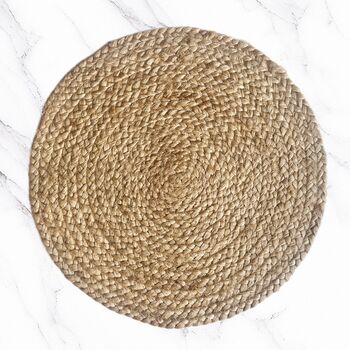 Round Jute Placemat • Set Of Two, 4 of 5