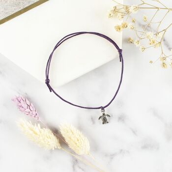 Be Yourself Turtle Wish Bracelet, 2 of 4