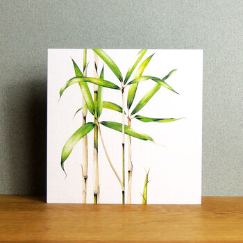 Bamboo Greetings Card, 2 of 5