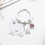 Pomeranian Personalised Keyring Dog Owner Gift, thumbnail 3 of 9