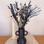 Black And White Dried Flowers With Vase; Modern Home Decor, thumbnail 5 of 5