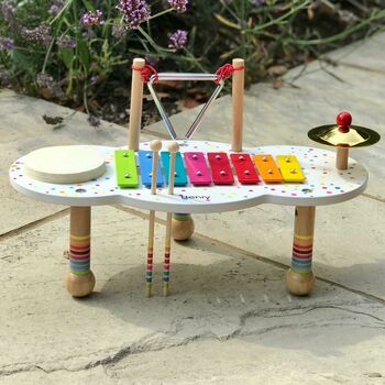 Personalised Wooden Music Table, 2 of 10