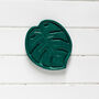 Ceramic Plant Leaf Plate, thumbnail 3 of 4