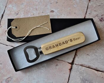 Personalised Grandpa's Beer Bottle Opener, 3 of 4