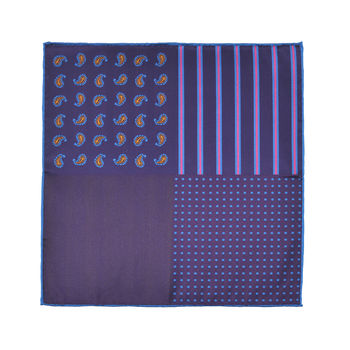 Luxury Colourful And Versatile Men's Silk Pocket Square, 2 of 12