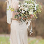 Personalised Blush Grey Rose Lucky Wedding Horseshoe, thumbnail 2 of 10