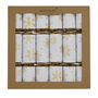 White With Gold Snowflake Christmas Crackers X6, thumbnail 2 of 8