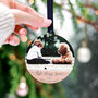 Personalised My First 1st Christmas Wooden Bauble, thumbnail 7 of 8
