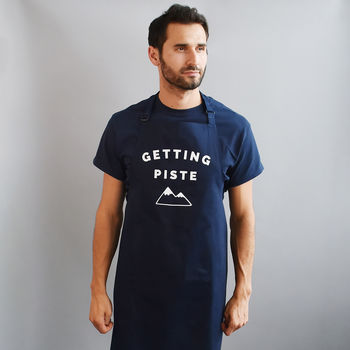 'Getting Piste' Adult Apron, 3 of 5
