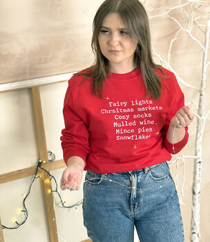 Favourite Things About Christmas Jumper, 2 of 3