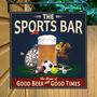 Sports Bar Man Cave Pub Sign, thumbnail 6 of 12