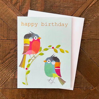 Mini Birdie Birthday Card, 4 of 5