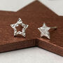 Sterling Silver Mini Rock Star Mismatched Earrings, thumbnail 7 of 12