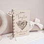 Personalised Wooden Wedding Card 'Tied The Knot', thumbnail 8 of 8