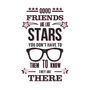 'Friends Are Like Stars' Friendship Print, thumbnail 3 of 4