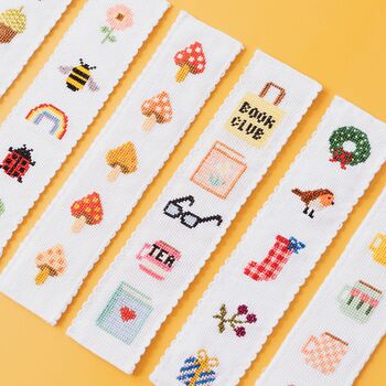 Christmas Bookmark Cross Stitch Kit, 3 of 3