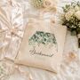 Personalised Botanical Bridesmaid Tote Bag Gift, thumbnail 2 of 6