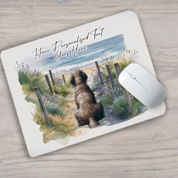 Personalised Spinone Italiano Dog Beach Walk Collection, 8 of 8