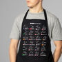 Formula One F1 2026 Calendar Track Apron Gift For Him, thumbnail 1 of 2