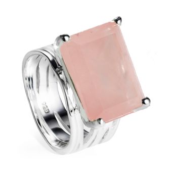 Sterling Silver Gemstone Cocktail Ring Pietra, 7 of 12