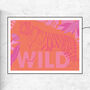 Wild Tiger Art Print, thumbnail 2 of 2