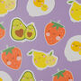 Cute Fruit And Veg Stickers, thumbnail 1 of 9