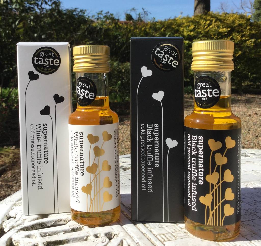 Black And White Truffle Oil Duo, 1 of 8