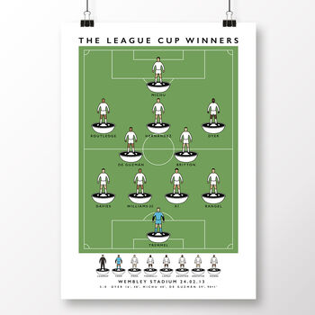 Swansea 2013 League Cup Poster, 2 of 8