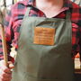 Personalised Dad's Apron, thumbnail 2 of 6
