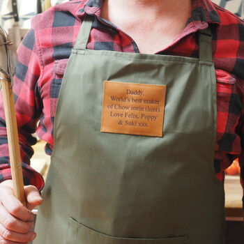 Personalised Dad's Apron, 2 of 6