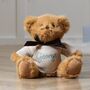Personalised Keel Sherwood Small Teddy Bear Soft Toy, thumbnail 7 of 11