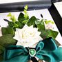 May Emerald Birthstone Scented Rose Birthday Card Boxed Gift, thumbnail 2 of 11