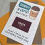 Thank You Teacher/Teaching Coffee Gift Card Holder, thumbnail 2 of 2