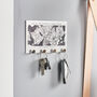 Personalised Map Location Family Key Holder, thumbnail 1 of 3