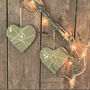 Christmas Heart Decoration, thumbnail 1 of 3