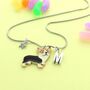 Kids Personalised Corgi Charm Necklace, thumbnail 1 of 2