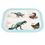 Children's Dinosaur Design Melamine Food Tray, thumbnail 2 of 6