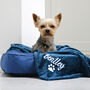 Personalised Blue Pet Blanket, thumbnail 1 of 5