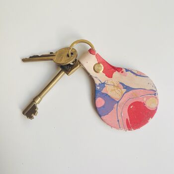 Personalised Handmade Marble Key Fob, 2 of 7