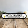 Personalised Floral Garden Sign For Home Decoration, thumbnail 1 of 5