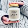 I Will Hold You In My Heart Forever Bereavement Candle, thumbnail 2 of 8