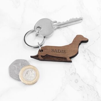 Personalised Dog Breed Keyring, 3 of 9