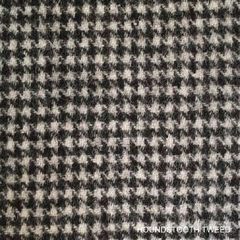 Harris Tweed Or Vintage Leather Chesterfield Sofa, 11 of 12