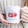 Valentine’s Day Mug Gift With Names, thumbnail 1 of 8