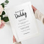 Things We Love About Daddy Print, thumbnail 2 of 6