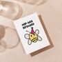 Happy Birthday Bumble Bee Card, thumbnail 4 of 5