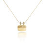 The Sanctuary Pendant Necklace In Sterling Silver/Gold Plated, thumbnail 2 of 5